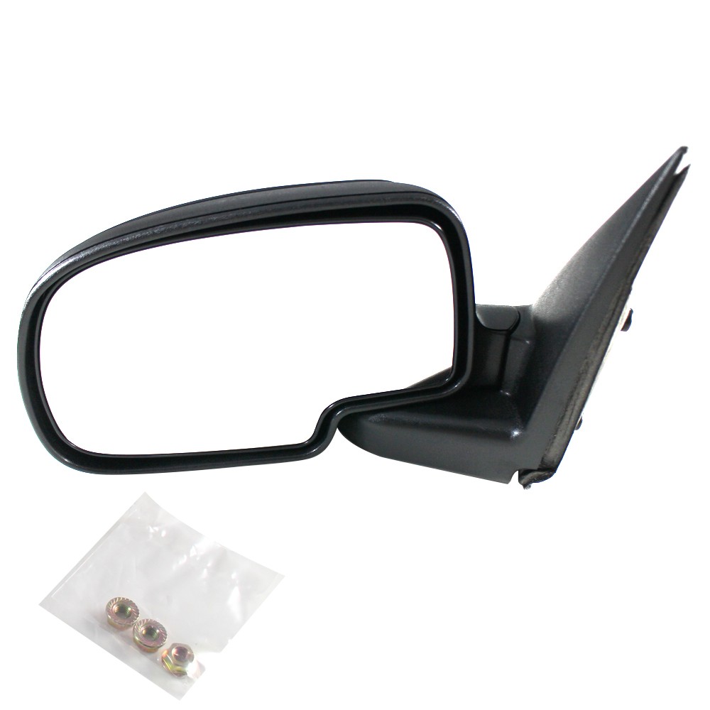 New Left Side Driver Mirror For Chevy Avalanche, Silverado, Tahoe, Suburban, GMC Sierra 2002-2006 (Chrome) - View #7