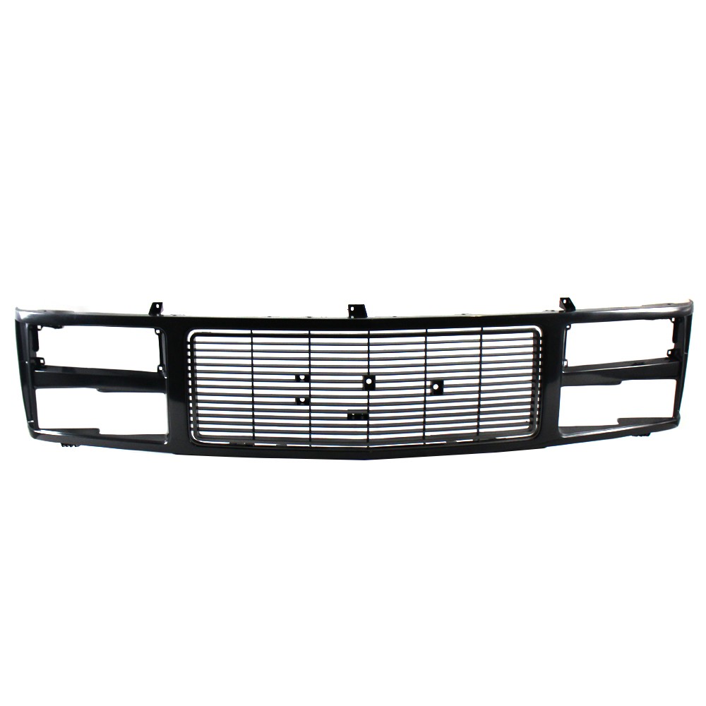 Black Grille For 88-93 Chevy C1500 C2500 C3500 K1500 K2500 K3500 92-93 